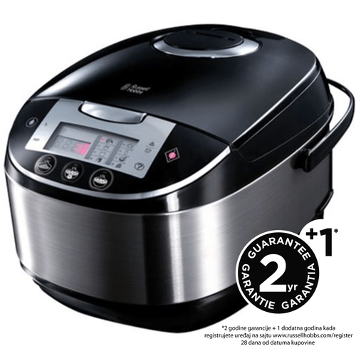 Russell Hobbs Multi Cooker 21850-56, Zapremina 5 L, Snaga 900 W, 11 programa, Telo od nerđajućeg čelika slika 1