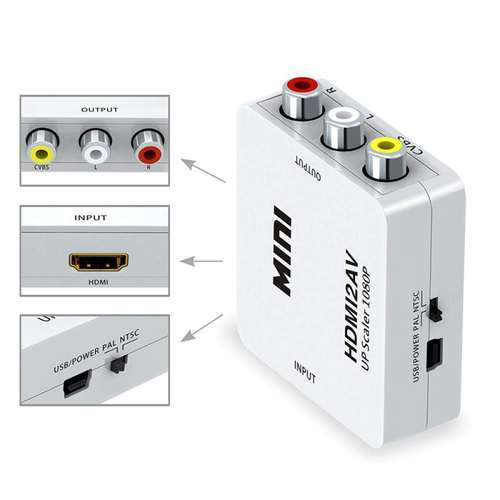 Adapter Box HDMI na AV JWD-H7 slika 3