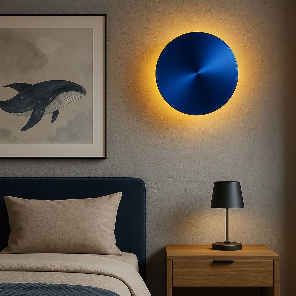 Zidna Lampa Aura - 15520 - L - M, boje: Plava slika 2