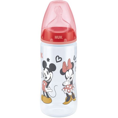 NUK Flašica First Choice+ sa indikatorom temperature 300ml 6-18mj, Minnie Mouse slika 1