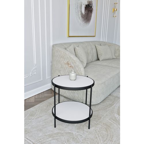 Nord - White White Side Table slika 3