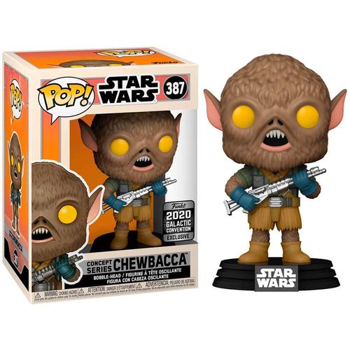 Chewbacca deals pop figure