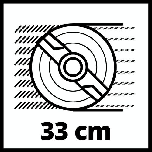 Einhell Akumulatorska kosačica za travu Set GE-CM 18/33 Li (1x4,0Ah) slika 14