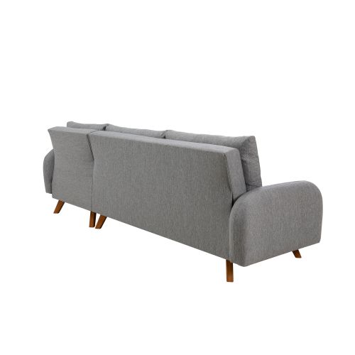 Ugaona sofa na razvlačenje Atelier Del Sofa Hera 2 - Siva slika 15