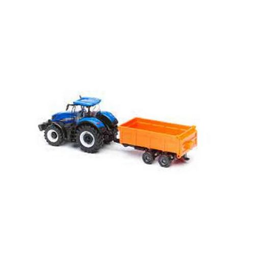 Burago Tractor With Trailer Asst. slika 2