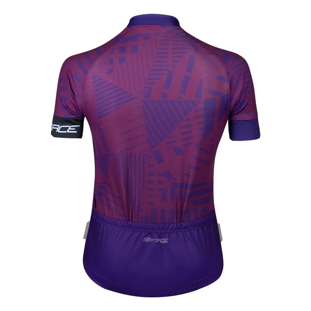 Force Majica za biciklizam Shard Purple slika 2