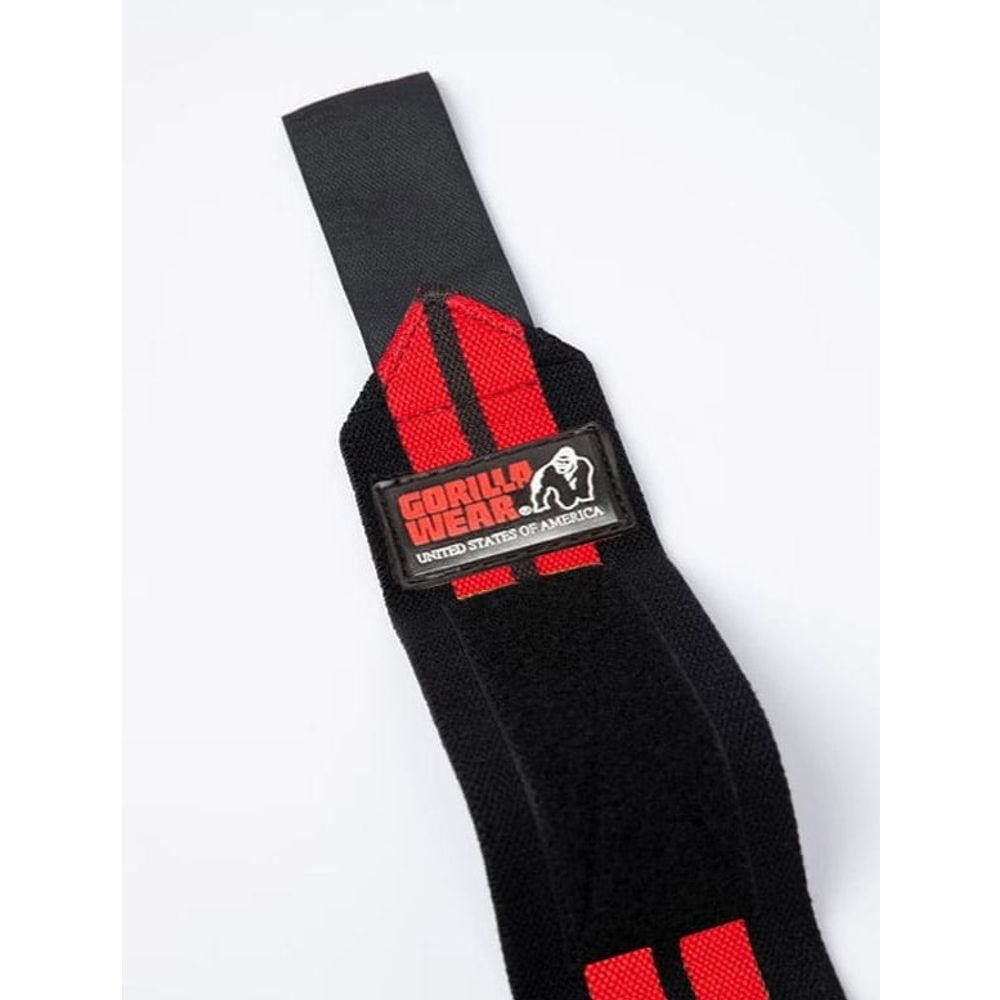 Gorilla Wear Steznici za zglobove PRO, Crno/Crveni slika 3