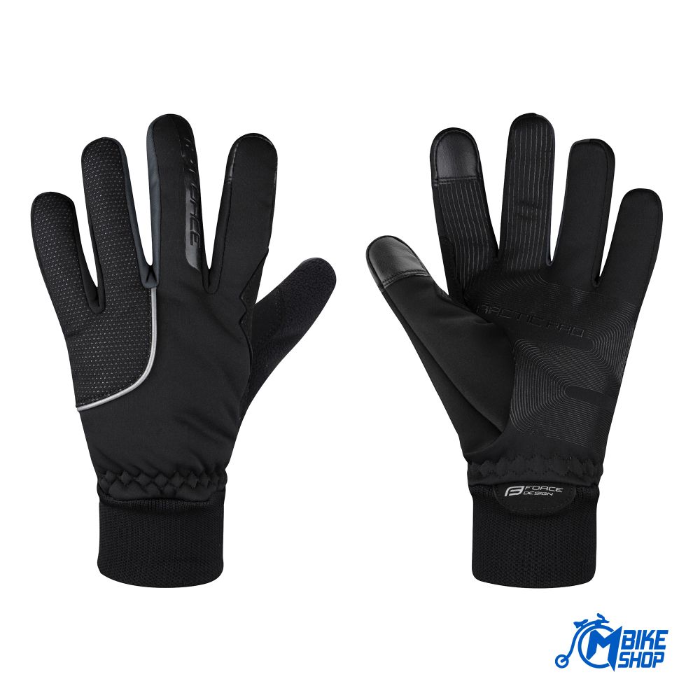 Force Zimske rukavice za biciklizam Arctic PRO Black slika 1