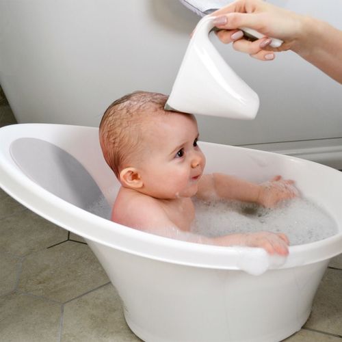 Shnuggle posuda za ispiranje bebe Washy - White slika 3