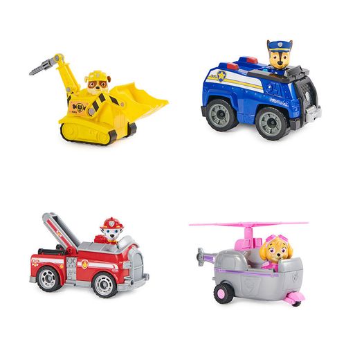 Paw Patrol - vozilo s fiksnom figurom, sort slika 1