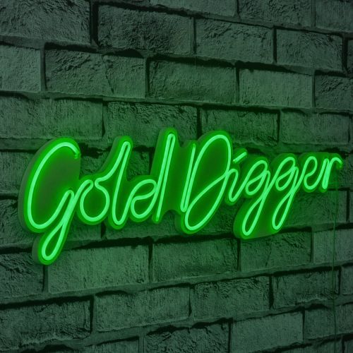 Wallity Ukrasna plastična LED rasvjeta, Gold Digger - Green slika 7