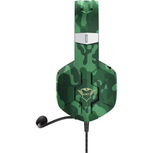 Trust gaming slušalice zelene maskirne Carus GXT323C (24319) - EOL slika 6