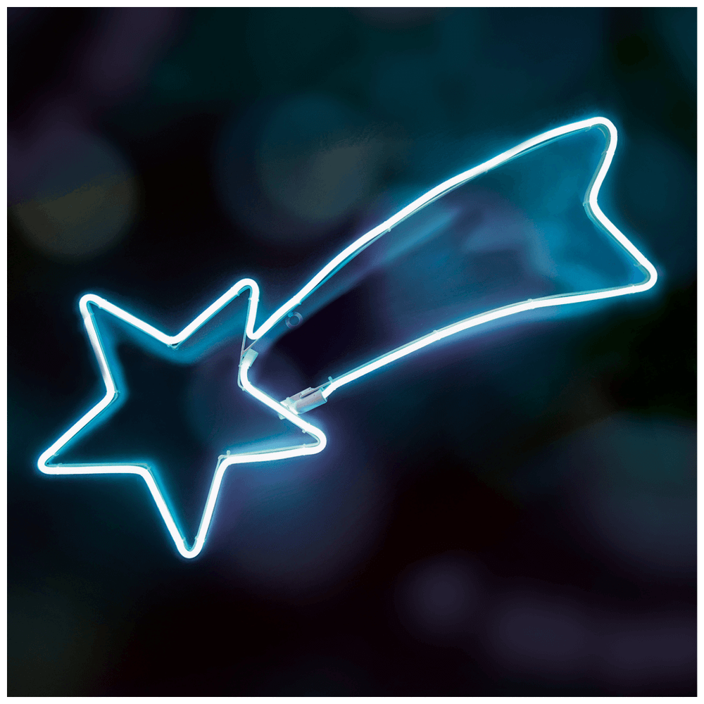 home Dekorativna rasvjeta, LED neonska figura, zvijezda padalica - NEON 1 slika 1