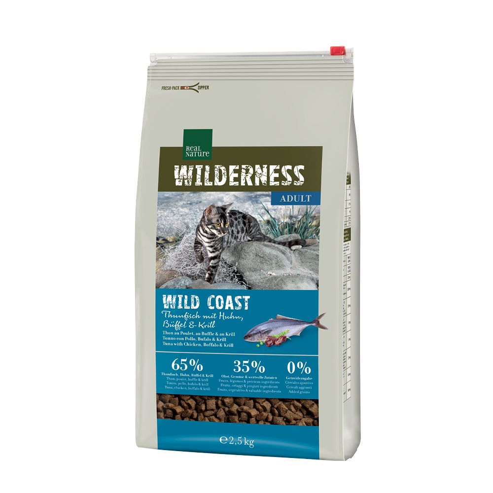 Real Nature Cat Wilderness Adult Wild coast 2,5 kg slika 1