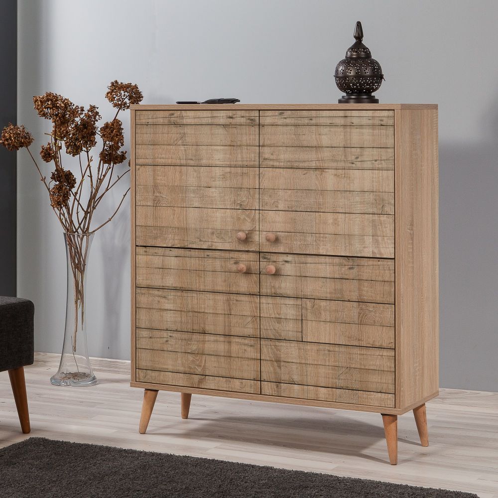 Multilux - 728 Sonoma Oak Višenamjenski Ormar slika 1