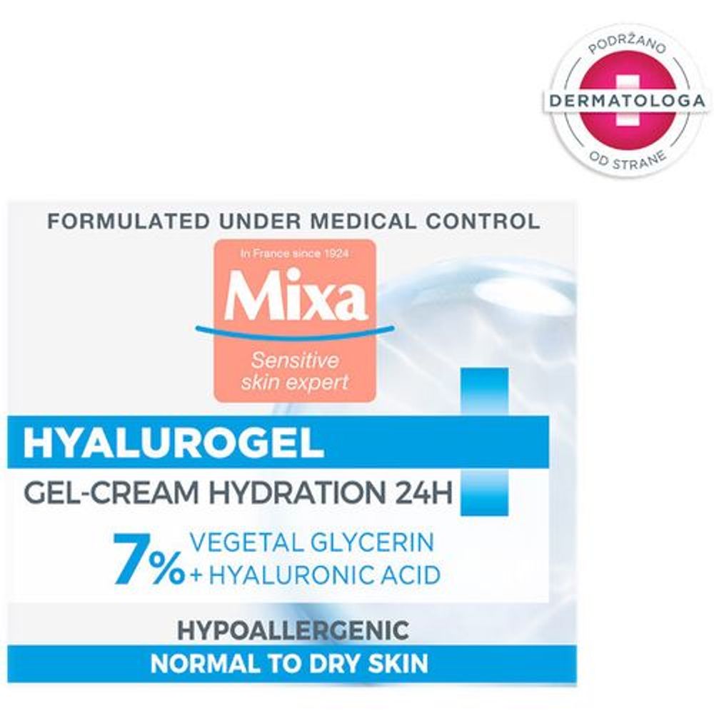 Mixa Hyalurogel Krema za lice 50ml slika 1