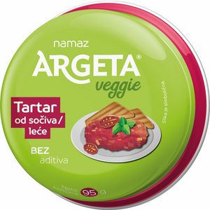 Argeta veggie tartar od sočiva 95g