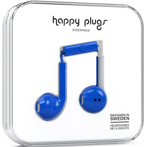 Happy Plugs, Earbud Plus slušalice,Kobalt