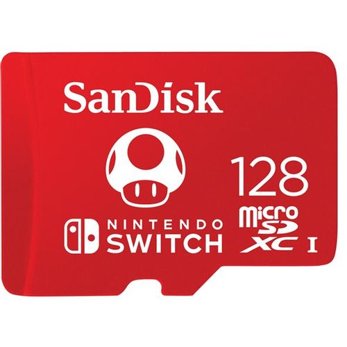 Memorijska kartica SANDISK Nintendo Switch MicroSDXC 128GB, SDSQXAO-128G-GNCZN slika 1