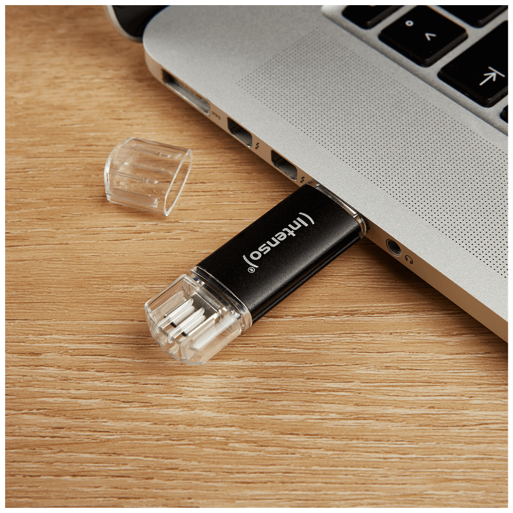 (Intenso) USB Flash drive 64GB, USB 3.2, USB-C, USB-A, Twist Line - USB3.2-64GB/Twist Line slika 6