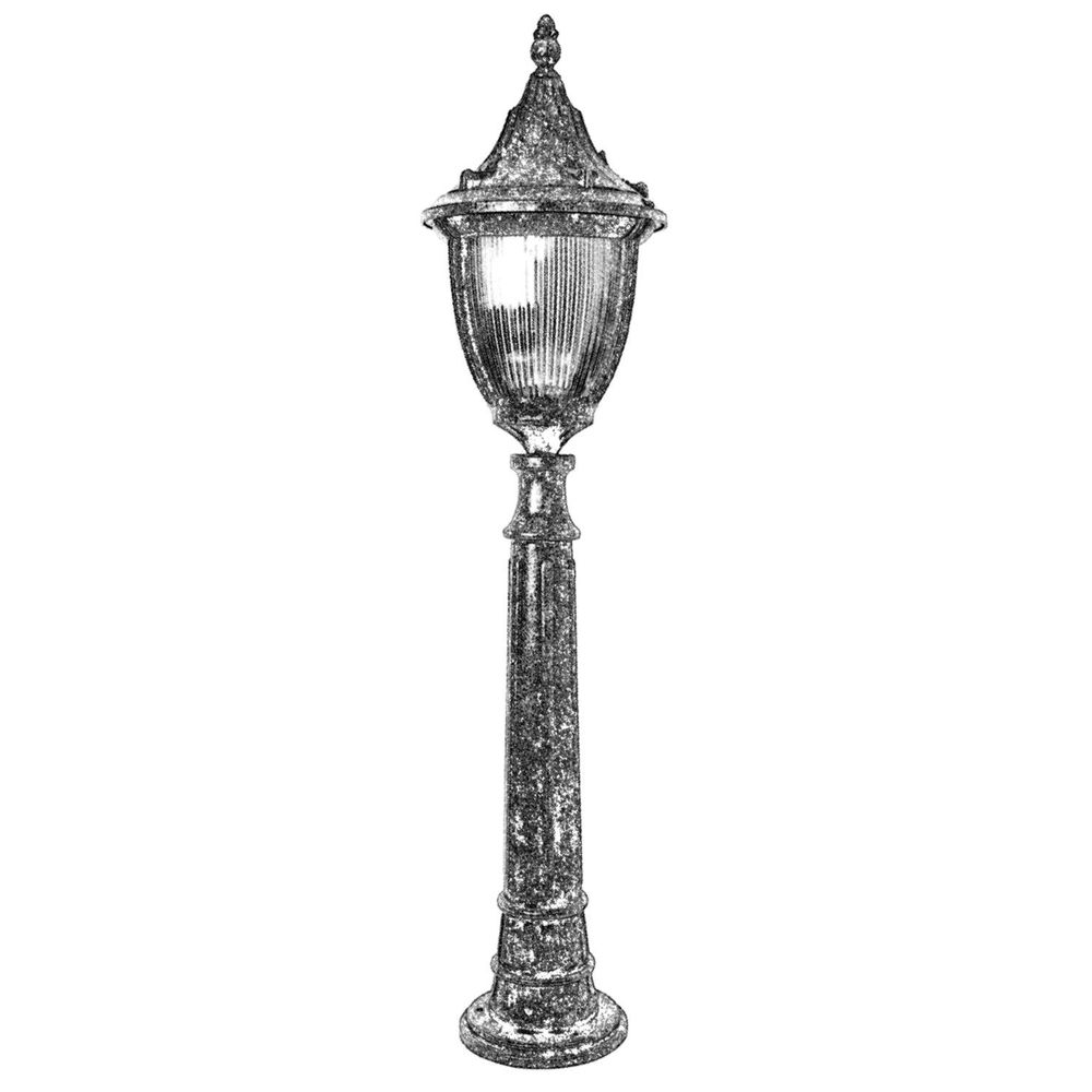 BSU-68186-BKR-M1-B Crna Spoljašnja Podna Lampa slika 2