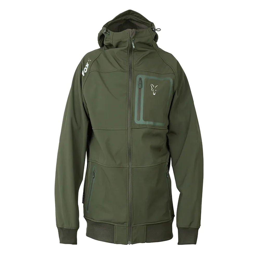 Fox Collection Green & Silver Shell Hoodie #M (CCL092) slika 2