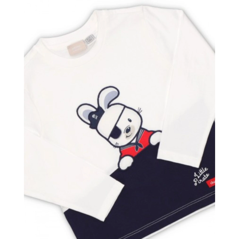 Chicco Majica dugih rukava za bebe Pirate slika 3