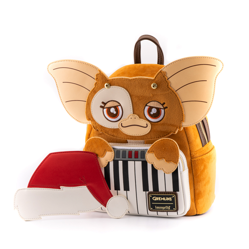 Loungefly Ruksak Gremlins Gizmo Holiday Cosplay s Odvojivim Šeširom Mini slika 2