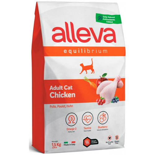 ALLEVA EQUILIBRIUM CAT ADULT CHICKEN 10 KG slika 1