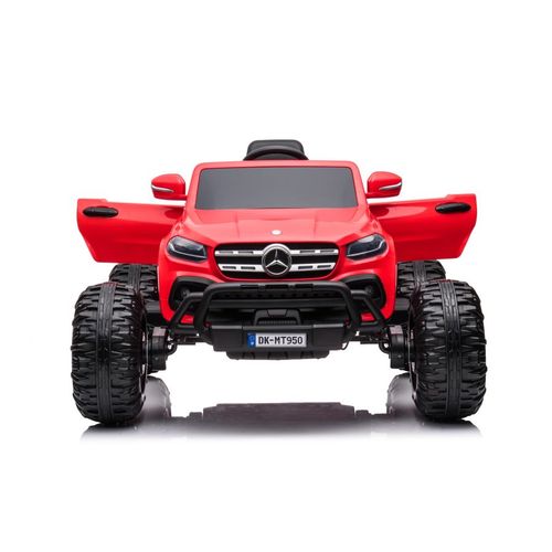 Licencirani auto na akumulator  Mercedes DK-MT950 4x4 - crveni slika 6