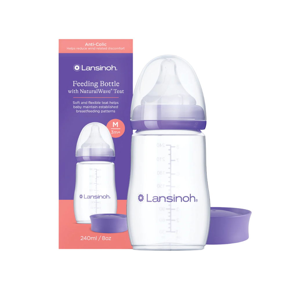 Lansinoh Flašica za bebe M 3m+ 240ml 4046 slika 1