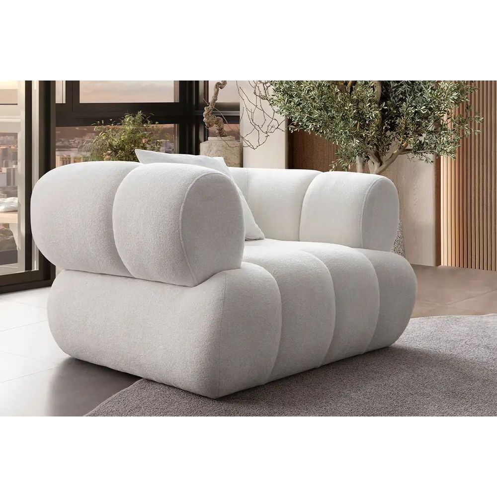 Wing Chair Petra - Bijela slika 1