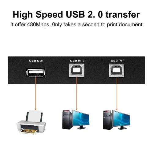 USB switch 2.0 Hi-Speed KT-USW2 slika 2