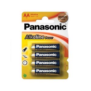 Baterija Panasonic alkalna AA LR6 1.5V 1/4 039273