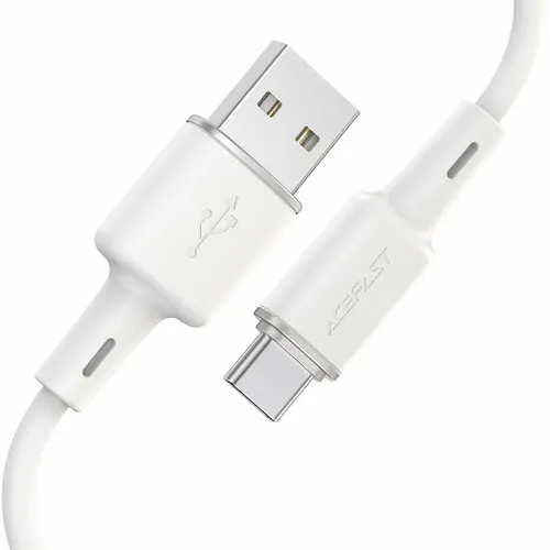 ACEFAST kabel USB A na Type C 3A C2-04 silikonski 120 cm bijeli slika 1
