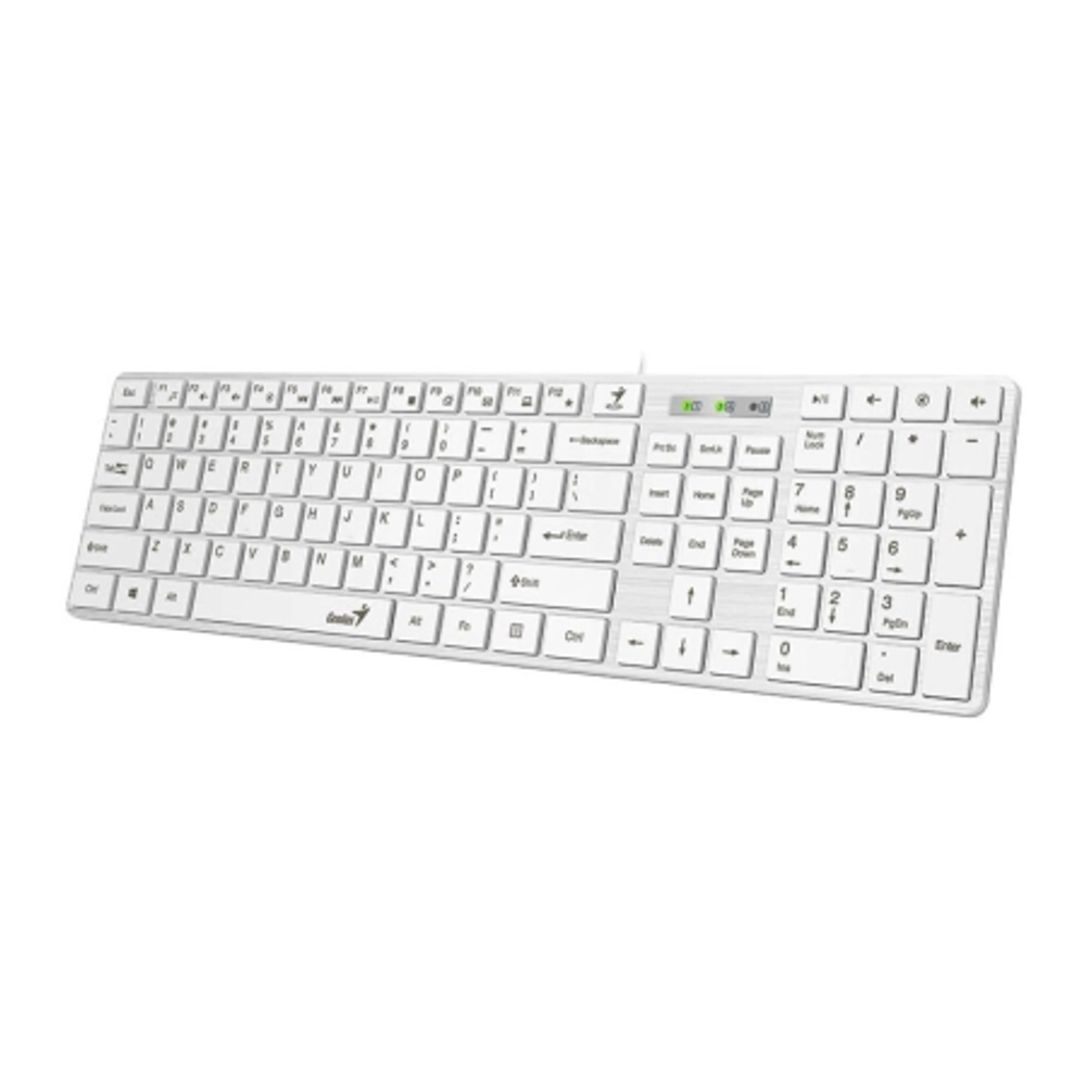 Genius SlimStar 126 Tastatura Bijela slika 2