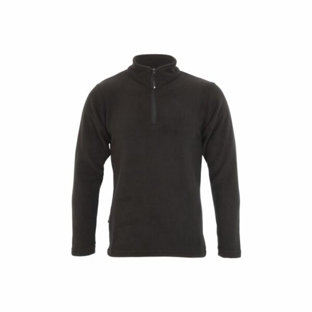 XGB3 Flis muški duks PLF Thermo Mid Zip, Black slika 1