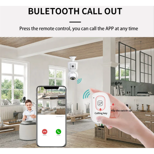 CAM-IP6MP-Q3 GMB PTZ kamera 6mpix microSD iCSee xmeye Two-way voice 2x3,6mm SIJALICNO GRLO E27 *2195 slika 4