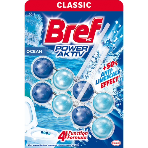 Bref WC osveživač Power Aktiv OCEAN 2x50g slika 1