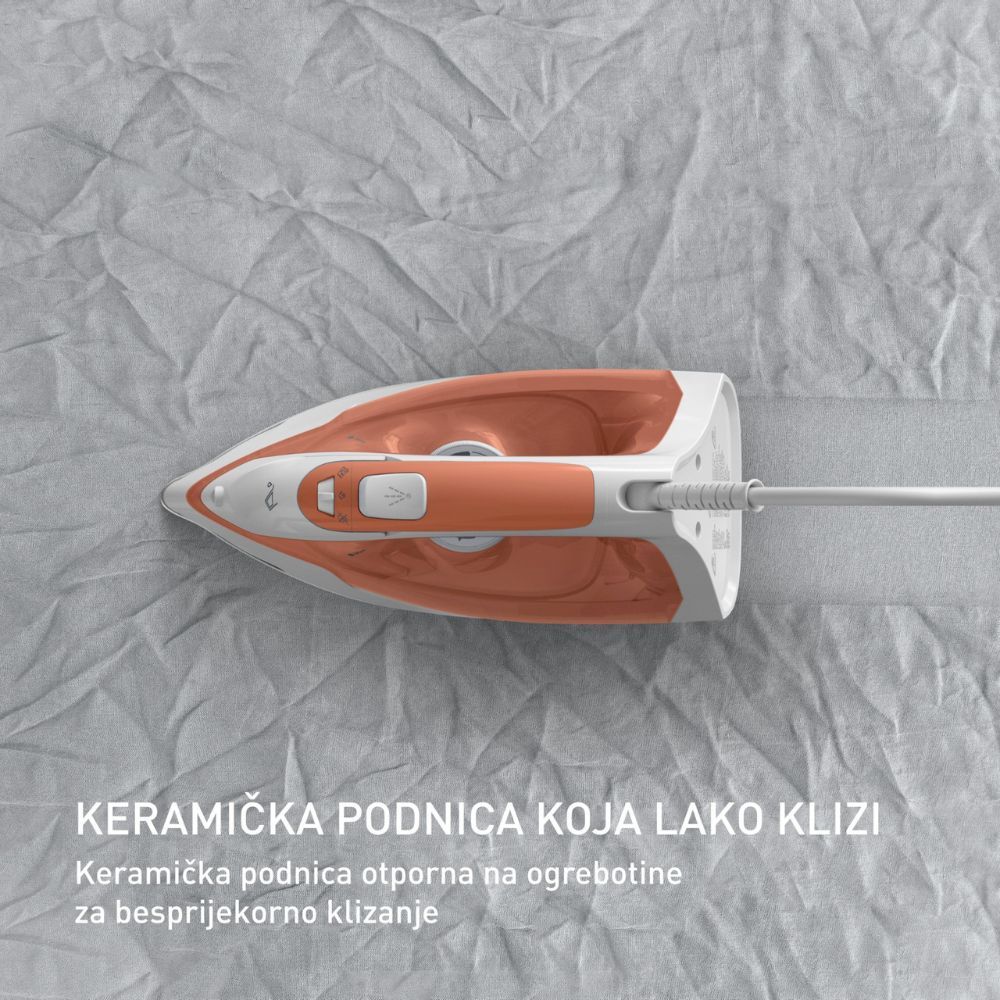 Tefal parno glačalo FV2C40E0 Steam Iron Express Steam slika 3