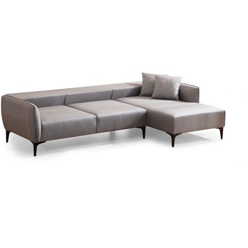 Atelier Del Sofa Kutna garnitura, Sivo, Belissimo Right - Grey slika 6