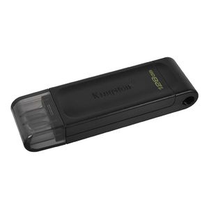 Kingston DT70/128GB 128GB USB Flash Drive, USB 3.2 Gen.1 Type-C, DataTraveler