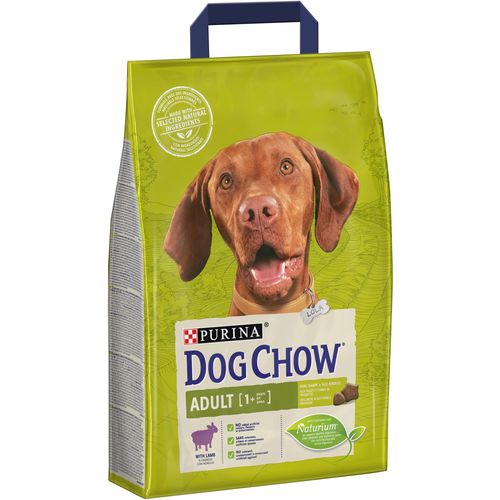 DOG CHOW Adult Janjetina, potpuna hrana za kućne ljubimce, za odrasle pse, 2,5 kg slika 2