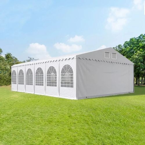 Profesionalni veliki šator - 6 x 12m - Bijeli slika 3