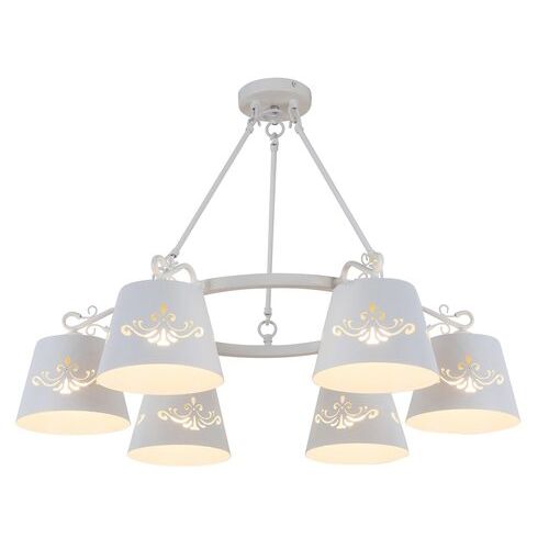 Rabalux Anna pendantik lamp E14 6x40W,bela slika 2