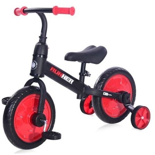 Lorelli Balance Bike Runner 2U1 Black&Red slika 1