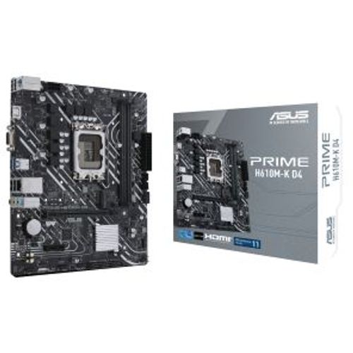 Asus matična ploča Prime 1700 H610M-K D4 slika 1