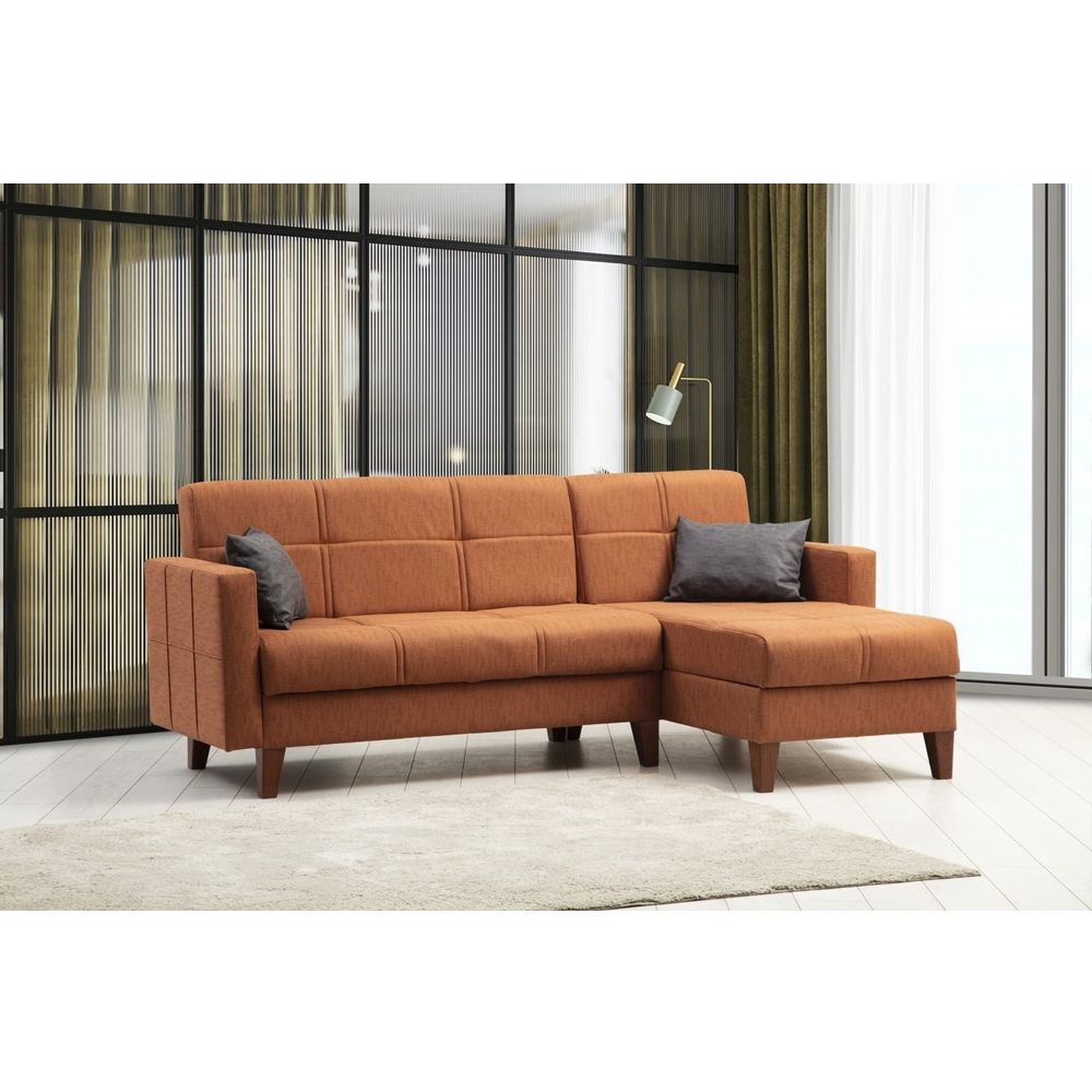 Polya - Crveni Ugaoni Sofa-Krevet slika 2