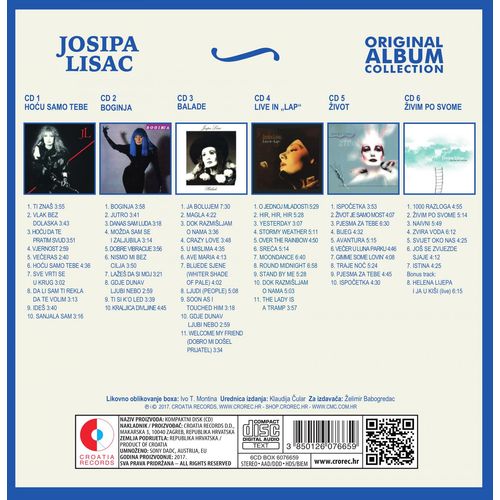 Josipa Lisac // Original Album Collection - Vol. 2 slika 2