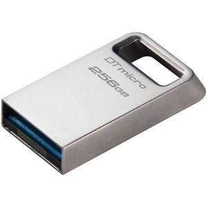 Kingston DTMC3G2/256GB 256GB USB Flash Drive, USB 3.2 Gen.1, DataTraveler Micro, Read up to 200MB/s